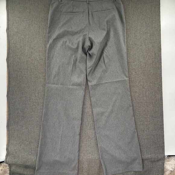 NEW! Womens Lee Trouser Pants Gray Ultra Lux comfort w/ Flex Motion 8 Medium - Picture 14 of 16
